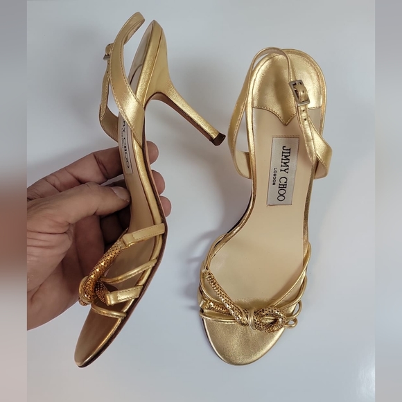 ❌SOLD❌JIMMY CHOO SANDALS - Picture 2 of 3